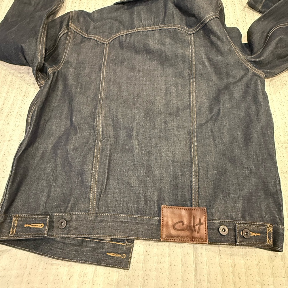 Cult of Individuality Dark Blue Denim Jacket - Picture 7 of 7